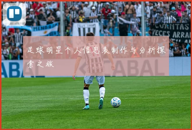 足球明星个人信息表制作与分析探索之旅