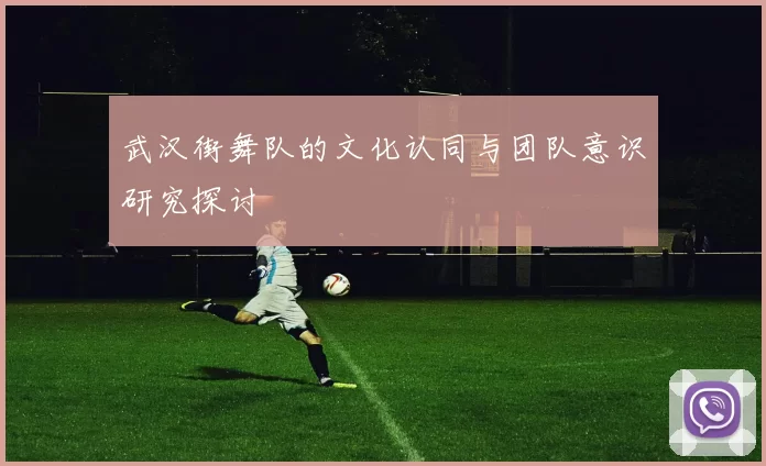 武汉街舞队的文化认同与团队意识研究探讨