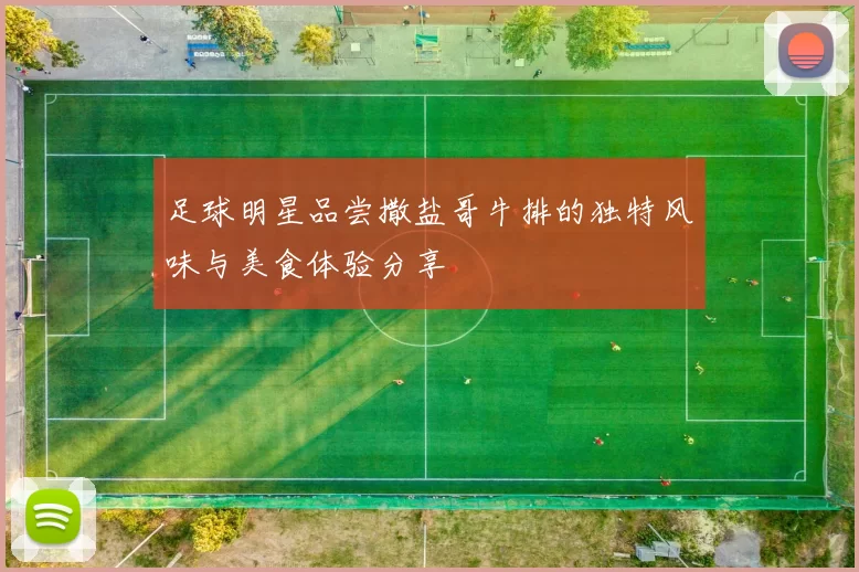 足球明星品尝撒盐哥牛排的独特风味与美食体验分享
